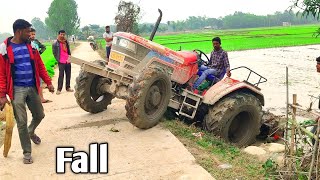 Very Danger Moment In Tractor 🙏Tractor Video 😥Part1 [upl. by Tniassuot]