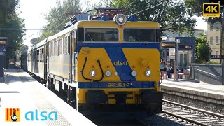 Tren del Mediterrani ALSAFCAF BcnValència amb la 269401 quotMilrayasquot per Platja de Castelldefels [upl. by Enyedy]