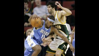 SEATTLE SONICS vs DENVER NUGGETS 2005 Jan 18 [upl. by Dola373]