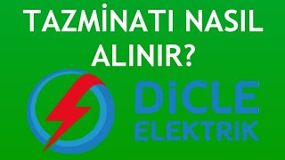 Dicle Elektrik Tazminatı Nasıl Alınır [upl. by Britt]