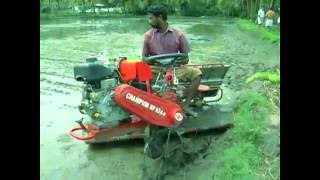 Rice Transplanter India  CHAMPION RP 824  Redlands Ashlyn Motors Plc [upl. by Nahsyar770]