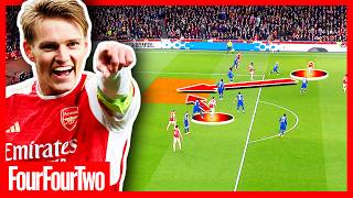 How Arsenals Martin Odegaard Just DESTROYED Chelsea [upl. by Giark]