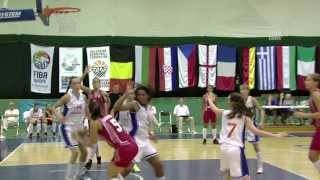 U16 Women 2013 Top 5 Plays Second Round [upl. by Ateuqram]