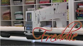 Freedom longarm quilting machine from APQS [upl. by Farrah]