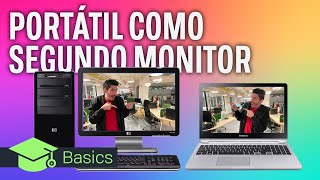 Tu PORTÁTIL como SEGUNDO MONITOR fácil y sin cables [upl. by Ogait]