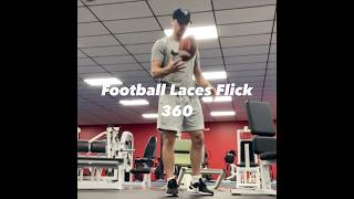 Football Laces Flick 360 trainlikethepros [upl. by Oniger]