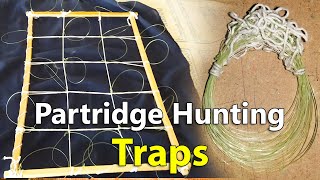 How to Make Francolin Bird traps  Teetar ka Shikar  Partridge Traps Francolin Teetar Traps [upl. by Innoj]