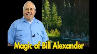 Bill Alexander Paints A Green Rain Forest on a Black Canvas [upl. by Joli]