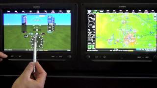 Presentazione Avionica Garmin G3X Touch 2014  gestione controlli PFD [upl. by Ylas]