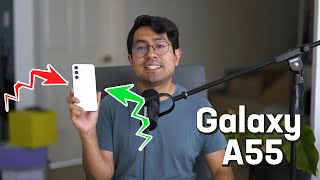 NO COMPRES el Galaxy A55 sin ver este video [upl. by Harihs]