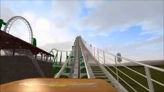 Efteling Python No limits 2 [upl. by Lierbag799]