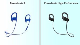 Beats by Dr Dre Powerbeats HighPerformance vs Powerbeats 3 Wireless Earphones  Review [upl. by Noillid]