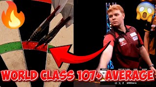 THE NEXT BIG DARTS STAR 🔥  Cam Crabtree 107 Average  Full Darts Match [upl. by Aerahs]