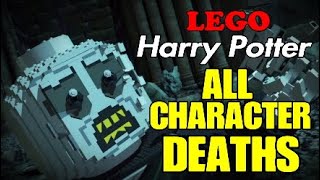 LEGO Harry Potter All Shown Magor Character Deaths [upl. by Notsla]