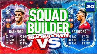 FIFA 22 PRO Squad Builder Showdown EVERY GOAL  DISCARD VERSUS MARCUS RASHFORD [upl. by Leahcin989]