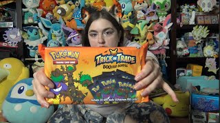 Abby Opens Pokemon Halloween Trick or Trade Packs 2024 P1 [upl. by Aniat]