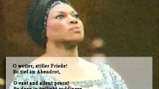 Leontyne Price sings Im Abendrot 1987 [upl. by Anelrats941]