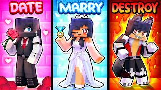 Minecraft but DATE MARRY DESTROY [upl. by Granville]