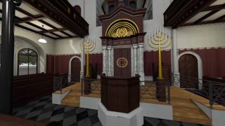 The Virtual Reconstruction of the Linz Synagogue [upl. by Majka578]