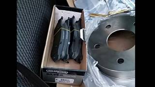 Dodge Ram 1500 brake pad and rotor replacement [upl. by Ahtera654]