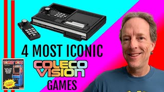 Top 4 Most Iconic ColecoVision Games  Mount Rushmore of Coleco’s Legendary Console [upl. by Boucher436]