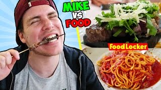 MIKE VS CIBO ABRUZZESE  DOPO QUESTO VIDEO AVRAI FAME  Food Locker 2 Arrosticini [upl. by Annodal330]