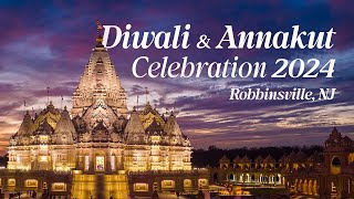 Robbinsville NJ  Diwali amp Annakut Celebration 2024 [upl. by Elletsyrk584]