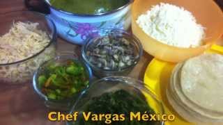 PASTEL AZTECA Gastronomía mexicana Chef Vargas México [upl. by Ayanad]