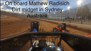 Heat race 1 from Sydney International Speedway on board Mathew Radisich [upl. by Akimed]