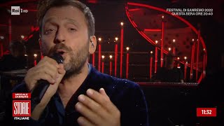 Cesare Cremonini festeggia a Sanremo 20 anni di carriera  04022022 [upl. by Marijo622]