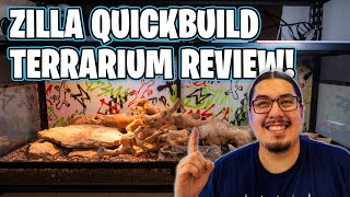 Zilla QuickBuild Terrarium Review [upl. by Araj]