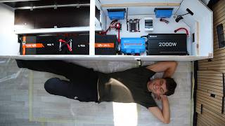 Van electrical system install  simple 12v DIY tutorial [upl. by Orion346]