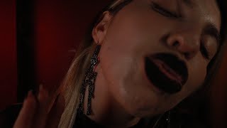 KISSING YOUR SCREEN ASMR  BLACK LIPSTICK EDITION 🎃 Mouth Sounds amp Visual Triggers [upl. by Avihs405]