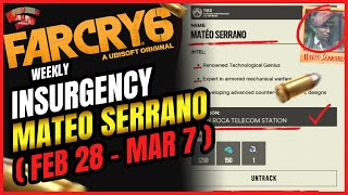 Far Cry 6  Insurgency  Mateo Serrano  Feb 28  Mar 7  Walkthrough  No Commentary  4k [upl. by Hgielar]