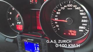 Audi TT 20 TFSI 200 PS DSG Coupé 0100 amp 060 kmh acceleration [upl. by Nealon]