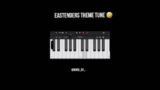 Eastenders theme song on Garage Band Keyboard 🎹 😂😊 keyboard garageband eastenders [upl. by Cummings]