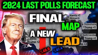 Record Surge with Two Days to Go 2024 Election Final Polls Data Prediction Harris vs Trump [upl. by Patience402]