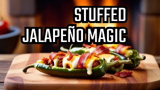 How to Make Stuffed Jalapeños Bacon amp Cheese Heaven [upl. by Kcub]