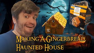 Making A Gingerbread HAUNTED House D and some flop cupcakes [upl. by Ehav]