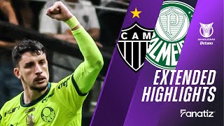 Atlético Mineiro vs Palmeiras 04 I Game Highlights I Brasileirão 2024 [upl. by Siddra76]