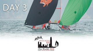 2018 Zhik 29er World Championship  Day 3 Highlights [upl. by Illek]