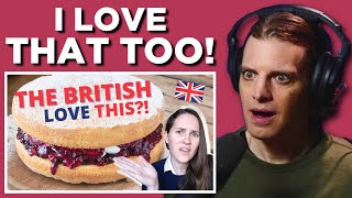 American Reacts to 9 Things British People LOVE [upl. by Garreth]