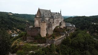 Vianden Castle  LUXEMBOURG [upl. by Ecinaj8]