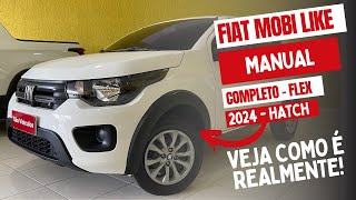 Fiat Mobi 2024 10 Like  Completo 7800km rodados [upl. by Tomas460]