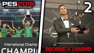 UEFA PLAYER OF THE YEAR  PES 19 BECOME A LEGEND MY PLAYER CAREER MODE Episode 2 [upl. by Abroms]