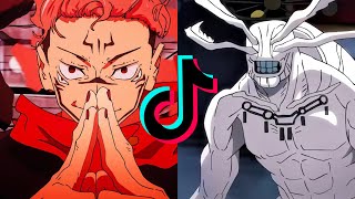 jujutsu kaisen edits s2ep17  sukuna vs mahoraga  tiktok compilation 30 [upl. by Chatterjee]