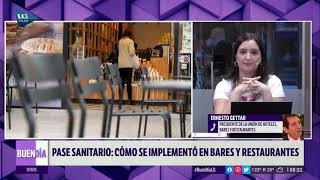 Pase sanitario Cómo se implementó en bares y restaurantes [upl. by Eileen]