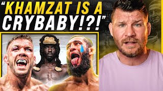 BISPING Khamzat CALLED OUT by Jared Cannonier  Winner vs Du Plessis  Adesanya [upl. by Dagnah]