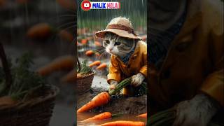 Cat pity gardening 😭😭 shots catlover kucing funny [upl. by Karlotte398]