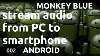 Android how to stream audio from PC to smartphone with Soundwire [upl. by Okire941]